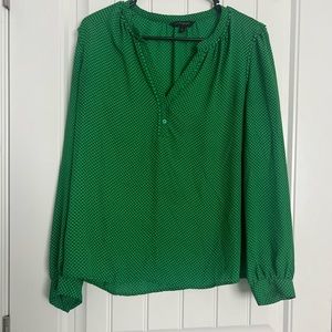 Green dress shirt